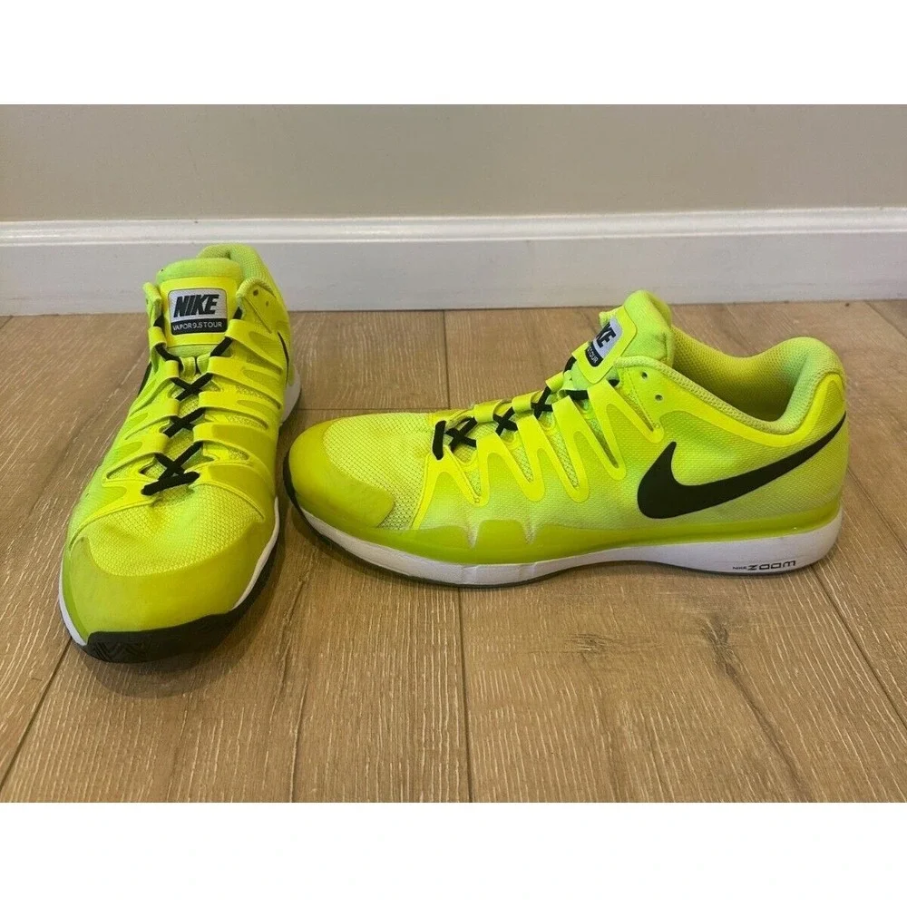 Nike Roger Federer 2015 Australian Open Zoom Vapor 9.5 Tennis Shoes Sz 12.5 Rare